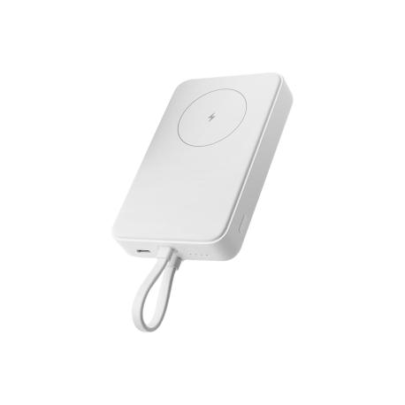 Xiaomi WPB1007MI - Power bank - magnetic - 5900 mAh - 37 Wh - 33 Watt - 3 A (24 pin USB-C) - white - 0