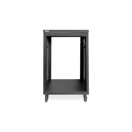Digitus - Rack cabinet - black, RAL 9005 - 16U - 19" - 0