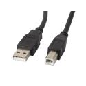 Lanberg - USB cable - USB (M) to USB Type B (M) - USB 2.0 - 3 m - black