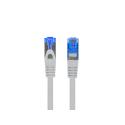 Lanberg - Patch cable - RJ-45 (M) to RJ-45 (M) - 1 m - S / FTP - CAT 6a - molded, snagless - grey, RAL 7035