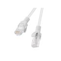 Lanberg - Patch cable - RJ-45 (M) to RJ-45 (M) - 2 m - UTP - CAT 6 - molded, snagless, stranded - grey, RAL 7035