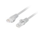 Lanberg - Patch cable - RJ-45 (M) to RJ-45 (M) - 3 m - 5.4 mm - UTP - CAT 6 - molded, snagless - grey - (qty per pack: 60)