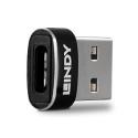 Lindy - USB adapter - USB (M) to USB-C (F) - USB 2.0