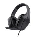 Trust GXT 415 Zirox - Headset - full size - wired - 3.5 mm jack - black