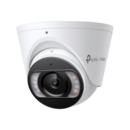 TP-Link VIGI C445 V1 - Network surveillance camera - pan  /  tilt - turret - waterproof - colour (Day&Night) - 4 MP - 2688 x 1520 - M12 mount - fixed focal - audio - LAN 10 / 100 - H.264, H.265, H.265+, H.264+ - DC 12 V  /  PoE - 0