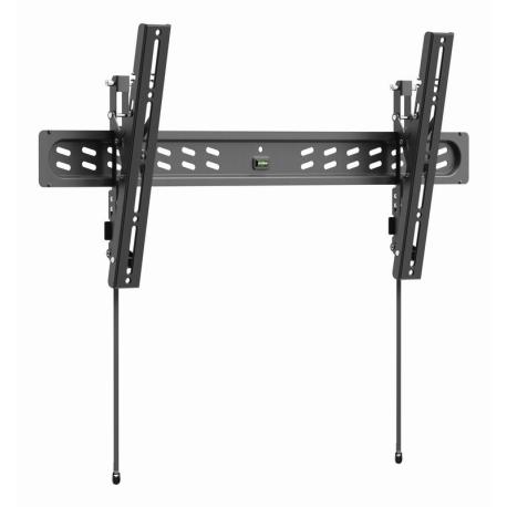 Gembird PRO Series - Mounting kit (wall mount) - for TV - tilt - steel - fine texture black - screen size: 43"-95" - 0