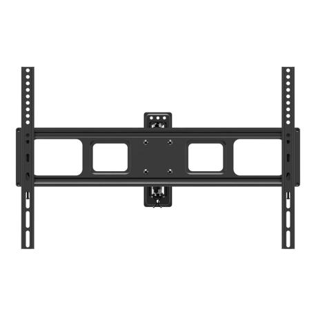 Goobay Basic - Mounting kit (full motion wall mount) - Large - for LCD display /  curved LCD display - steel - black - screen size: 37"-70" - 0