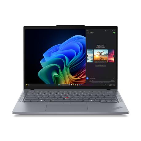 Lenovo ThinkPad T14 Gen 6 21QJ - 180-degree hinge design - AMD Ryzen AI 5 PRO - 340 / up to 4.8 GHz - Win 11 Pro - Radeon 840M - 16 GB RAM - 256 GB SSD TCG Opal Encryption 2, NVMe - 14" IPS 1920 x 1200 - Gigabit Ethernet - Wi-Fi 7, Bluetooth - grey - kbd: English - 0