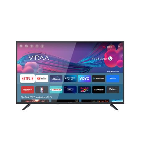 Allview 43iPlay6000-F - 43" Diagonal Class LED-backlit LCD TV - Smart TV - VIDAA - 1080p 1920 x 1080 - Direct LED - black - 0