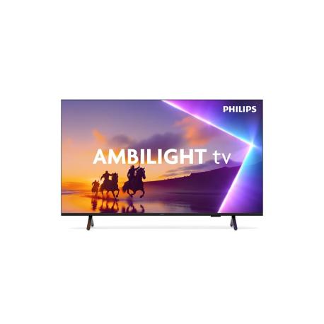 Philips 65PUS8510 - 65" Diagonal Class LED-backlit LCD TV - QLED - Smart TV - TITAN OS - 4K UHD (2160p) 3840 x 2160 - HDR - matte black - 0