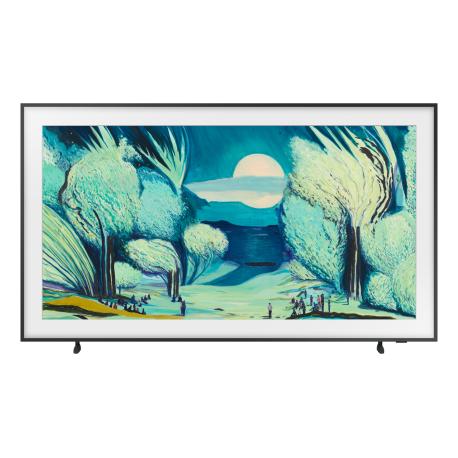 Samsung QE55LS03FAU - 55" Diagonal Class The Frame LS03F Series LED-backlit LCD TV - QLED - Smart TV - Tizen OS - 4K UHD (2160p) 3840 x 2160 - HDR - Quantum Dot, Dual LED - black - 0