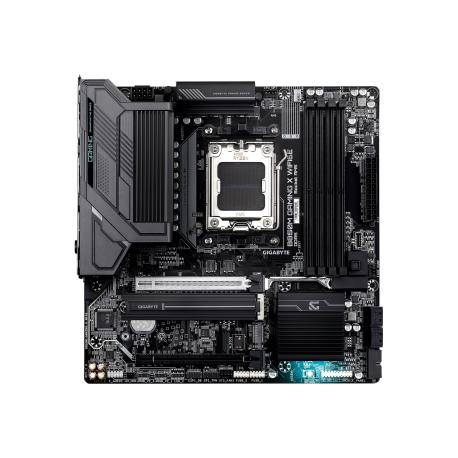 Gigabyte B850M GAMING X WIFI6E - Motherboard - micro ATX - Socket AM5 - AMD B850 Chipset - USB-C 3.2 Gen2, USB 3.2 Gen 2, USB 3.2 Gen 1 - Wi-Fi 6, 2.5 Gigabit LAN, Bluetooth - onboard graphics (CPU required) - HD Audio (8-channel) - 0