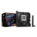 AORUS B850I PRO - Motherboard - mini ITX - Socket AM5 - AMD B850 Chipset - USB-C 3.2 Gen2, USB 3.2 Gen 1, USB 3.2 Gen 2 - Bluetooth, 2.5 Gigabit LAN, Wi-Fi 7 - onboard graphics (CPU required) - HD Audio