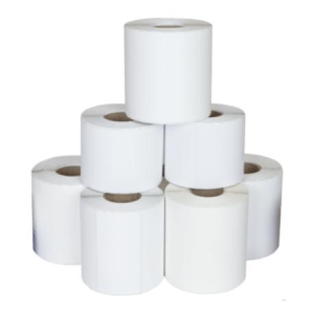 Receipt roll, normal paper (with carbon copy), 114mm, white/white - 0