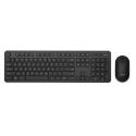 ASUS CW100 - Keyboard and mouse set - 100% - wireless - 2.4 GHz - QWERTY - Russian - black