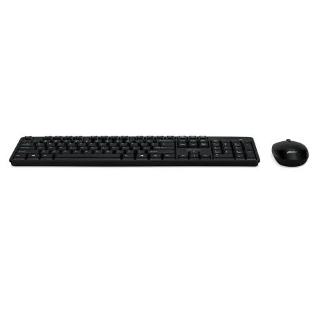 Acer AAK410 - Keyboard and mouse set - wireless - black - retail - 0