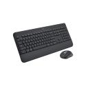 Logitech Signature MK650 Combo for Business - Keyboard and mouse set - wireless - 2.4 GHz, Bluetooth LE - QWERTY - US International - graphite