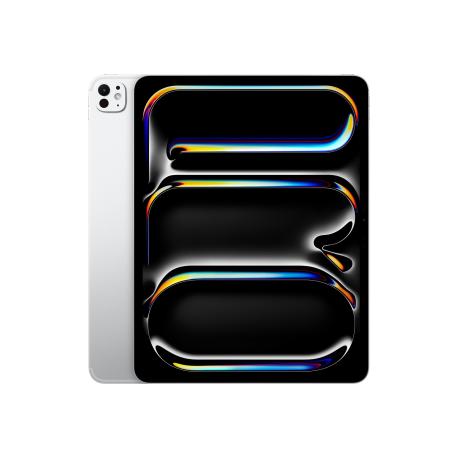 Apple 13-inch iPad Pro M5 Wi-Fi + Cellular - Tablet - 1 TB - 13" Tandem OLED (2752 x 2064) - with nano-texture glass - 3G, 4G, 5G - silver - 0