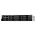 Synology SA3610 - NAS server - 12 bays - rack-mountable - SATA 6Gb / s  /  SAS - RAID RAID 0, 1, 5, 6, 10, JBOD, RAID F1 - RAM 16 GB - Gigabit Ethernet  /  10 Gigabit Ethernet - iSCSI support - 2U