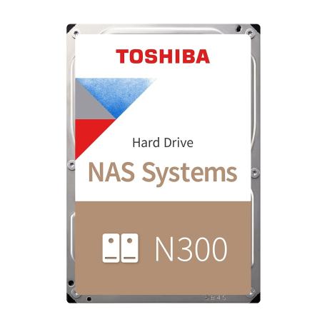 Toshiba N300 NAS - Hard drive - 4 TB - internal - 3.5" - SATA 6Gb / s - 7200 rpm - buffer: 512 MB - 0
