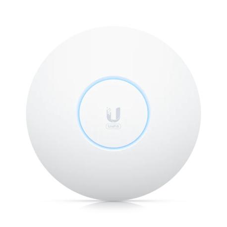 Ubiquiti UniFi U6 - Radio access point - 802.11a / b / g / n / ac / ax (Wi-Fi 6E) - 2.4 GHz, 5 GHz, 6 GHz - wall / ceiling mountable - 0