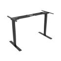 DIGITUS Height Adjustable Standing Desk Frame Dual motor 3-stages black