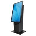 Elo Wallaby Pro Self-Service Countertop Stand - Stand - for point of sale terminal - black / silver - screen size: 22"-27" - floor-standing