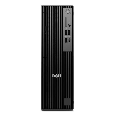 Dell Pro Slim Plus QBS1250 - Slim desktop Core Ultra 5 235  /  up to 5 GHz - RAM 16 GB - SSD 512 GB - NVMe, TLC - Intel Graphics - Gigabit Ethernet, Bluetooth, IEEE 802.11ax (Wi-Fi 6E) - Win 11 Pro - monitor: none - black - with 3 Years ProSupport - 0