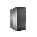 Natec Cabassu G2 - Mid tower - ATX - no power supply - black - USB / Audio