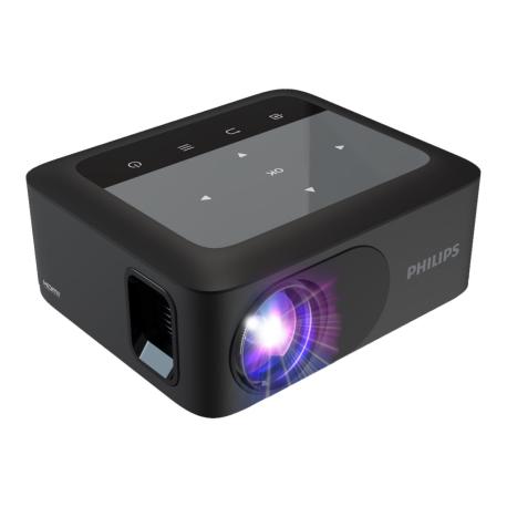 Philips NeoPix 110 (NPX110) - LCD projector - portable - 100 lumens - 1280 x 720 - 16:9 - 720p - 802.11ac wireless - 0