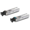 PLANET MGB-Series MGB-TLB10 - SFP (mini-GBIC) transceiver module - GigE - 1000Base-BX - LC single-mode - up to 10 km - 1550 (TX) / 1310 (RX) nm