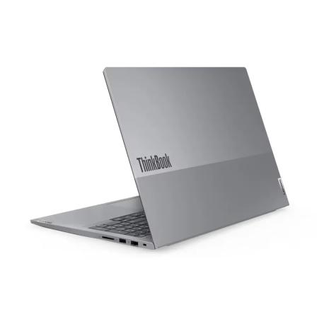 Lenovo ThinkBook 16 G7 ARP 21MW - 180-degree hinge design - AMD Ryzen 5 - 7535HS / up to 4.55 GHz - Win 11 Pro - Radeon 660M - 16 GB RAM - 256 GB SSD NVMe - 16" IPS 1920 x 1200 - Wi-Fi 6E, Bluetooth - arctic grey - kbd: English - Europe - with 2 Years Lenovo Depot Support, CO2 Offset 0.5 ton (2nd Gen) - 2
