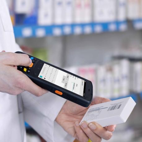 Datalogic Memor K20 - Data collection terminal - rugged - Android 13 - 64 GB eMMC - 4" IPS (800 x 480) - rear camera - barcode reader - (2D imager) - USB host - microSD slot - 802.11a / b / g / n / ac / d / e / h / i / k / r / v / w, Bluetooth, NFC - 4