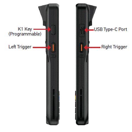 Datalogic Memor K20 - Data collection terminal - rugged - Android 13 - 64 GB eMMC - 4" IPS (800 x 480) - rear camera - barcode reader - (2D imager) - USB host - microSD slot - 802.11a / b / g / n / ac / d / e / h / i / k / r / v / w, Bluetooth, NFC - 10