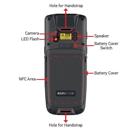Datalogic Memor K20 - Data collection terminal - rugged - Android 13 - 64 GB eMMC - 4" IPS (800 x 480) - rear camera - barcode reader - (2D imager) - USB host - microSD slot - 802.11a / b / g / n / ac / d / e / h / i / k / r / v / w, Bluetooth, NFC - 11