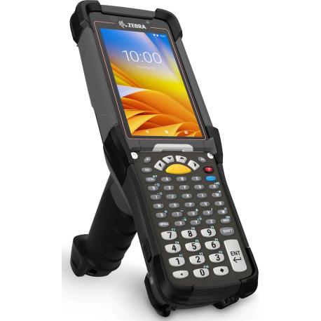 Zebra 9000 Series MC9450 - Data collection terminal - rugged - Android 17 - 128 GB - 4.3" colour (800 x 480) - rear camera + front camera - barcode reader - (2D imager) - USB host - microSD slot - Wi-Fi 6E, Bluetooth, NFC - 5G - 2
