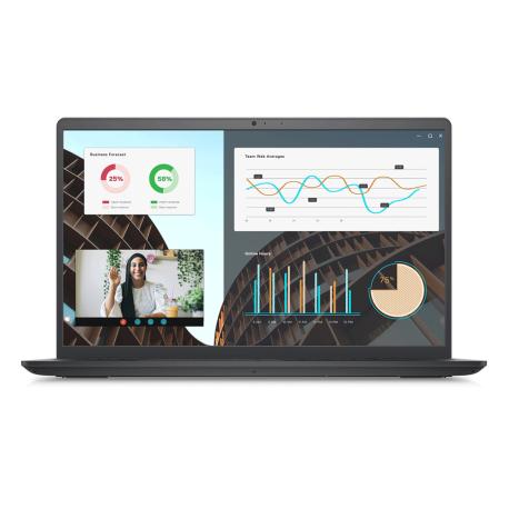 Dell Vostro 15 3530 - Intel Core i5 - 1335U  /  up to 4.6 GHz - Win 11 Home - Intel Iris Xe Graphics - 8 GB RAM - 256 GB SSD NVMe - 15.6" IPS 1920 x 1080 (Full HD) @ 120 Hz - carbon black - with 3 Years ProSupport with Next Business Day On-Site Service - 0