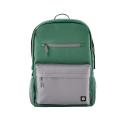 HP - Campus - notebook carrying backpack - 15.6" - grey, green