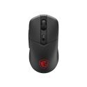 MSI VERSA 300 - Mouse - ultra-lightweight - optical - 6 buttons - wireless, wired - 2.4 GHz, Bluetooth 5.3, USB