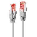 Lindy - Patch cable - RJ-45 (M) to RJ-45 (M) - 50 cm - SFTP, PiMF - CAT 6e - snagless - grey