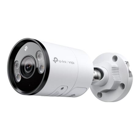TP-Link VIGI C345 V1 - Network surveillance camera - pan  /  tilt - bullet - outdoor - waterproof - colour (Day&Night) - 4 MP - 2688 x 1520 - M12 mount - fixed focal - audio - LAN 10 / 100 - H.264, H.265, H.265+, H.264+ - DC 12 V  /  PoE - 0