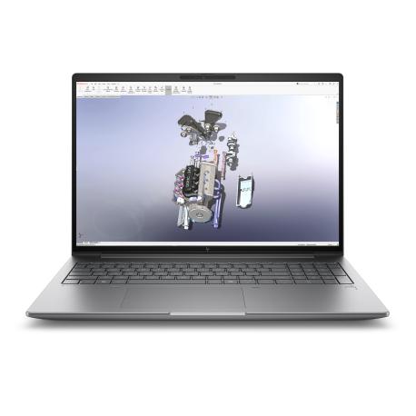 HP ZBook X G1i Mobile Workstation - Intel Core Ultra 7 - 255H  /  up to 5.1 GHz - Win 11 Pro - RTX PRO 2000 Blackwell - 32 GB RAM - 1 TB SSD NVMe, TLC - 16" IPS 1920 x 1200 - Gigabit Ethernet - Wi-Fi 7, Bluetooth - meteor silver - kbd: Pan Nordic - with HP 3 years Onsite with Predictive Detection Alerts and Travel for Mobile Workstation - 0
