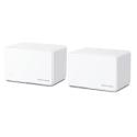 Mercusys Halo H80X V1 - Wi-Fi system - (2 routers) - up to 460 sq.m - mesh 1GbE - Wi-Fi 6 - Dual Band