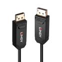 Lindy - DisplayPort cable - DisplayPort (M) to DisplayPort (M) - DisplayPort 2.0 - 10 m - 8K60Hz (7680 x 4320) support, UHBR10 - black