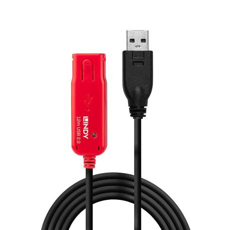 Lindy USB 2.0 Active Extension Cable Pro - USB extension cable - USB (M) to USB (F) - USB 2.0 - 12 m - active - 0