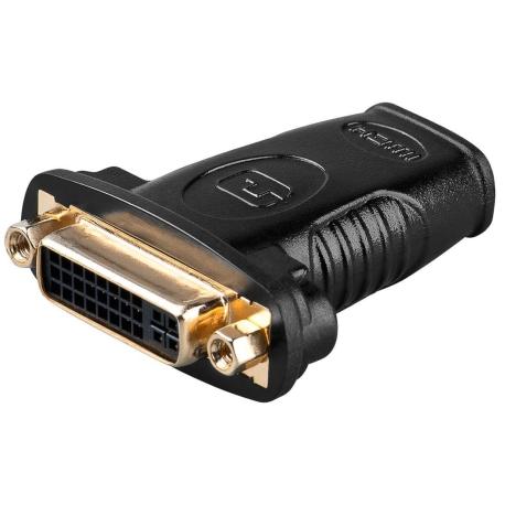 goobay - Video adapter - DVI-I (F) to HDMI (F) - 0