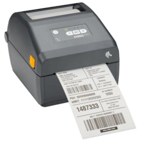 Zebra ZD421 - Label printer - thermal transfer - Roll (11.2 cm) - 203 dpi - up to 152 mm / sec - USB 2.0, USB host, Bluetooth 5.3, Wi-Fi(ax) - 0