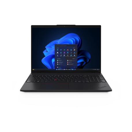 Lenovo ThinkPad L16 Gen 2 21SC - 180-degree hinge design - AMD Ryzen 5 Pro - 215 / up to 4.7 GHz - Win 11 Pro - Radeon 740M - 16 GB RAM - 512 GB SSD TCG Opal Encryption 2, NVMe - 16" IPS 1920 x 1200 - Gigabit Ethernet - Wi-Fi 7, Bluetooth - black - kbd: English - Europe - 0