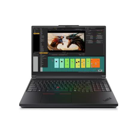 Lenovo ThinkPad P16 Gen 3 21RQ - AI Workstation - Intel Core Ultra 7 - 255HX / up to 5.2 GHz - Win 11 Pro - RTX PRO 2000 Blackwell - 32 GB RAM - 1 TB SSD TCG Opal Encryption 2, NVMe, Performance - 16" IPS 1920 x 1200 - 2.5 Gigabit Ethernet - Wi-Fi 7, Bluetooth - black - kbd: English - with 3 Years Lenovo Premier Support, CO2 Offset 0.5 ton (2nd Gen) - 0