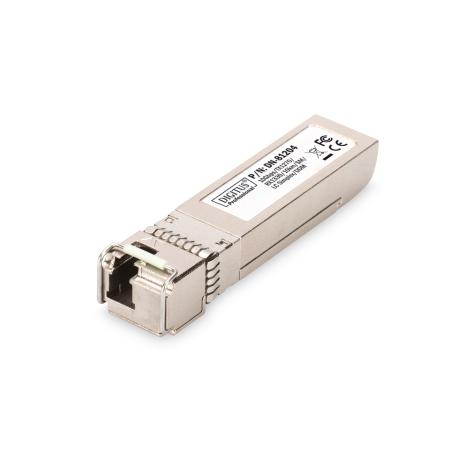 DIGITUS Professional DN-81204 - SFP+ transceiver module - 10 GigE - LC single-mode - up to 10 km - 1270 (TX)  /  1330 (RX) nm - 0